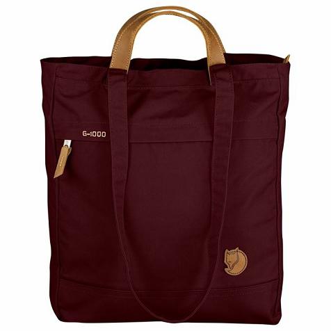 Fjällräven Foldsack No. 1 Válltáska Webshop - Sötét Piros Táska Sötét Piros IYJ650829